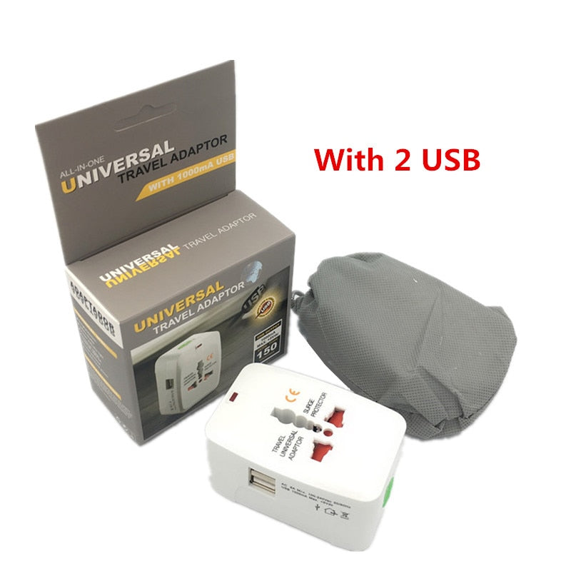 Adaptador de Tomada Universal com USB