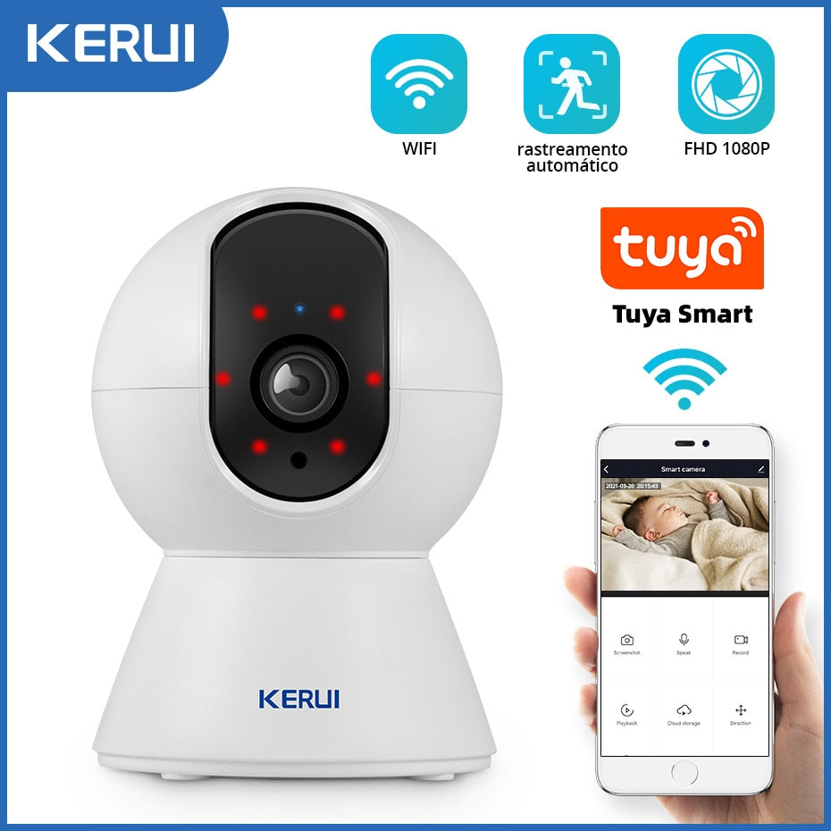 Câmera de Segurança Smart Kerui Tuya